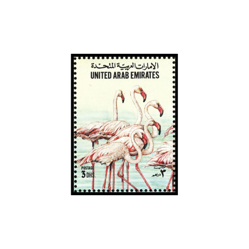 flamingo stamp