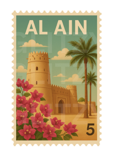 Alain Stamp sticker