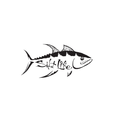 fish salt life sticker