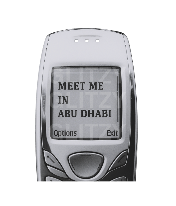 Meet me in Abu Dhabi sticker