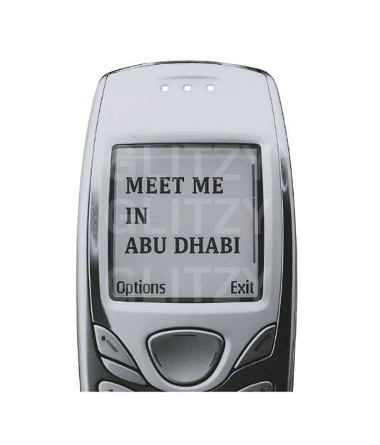 Meet me in Abu Dhabi sticker