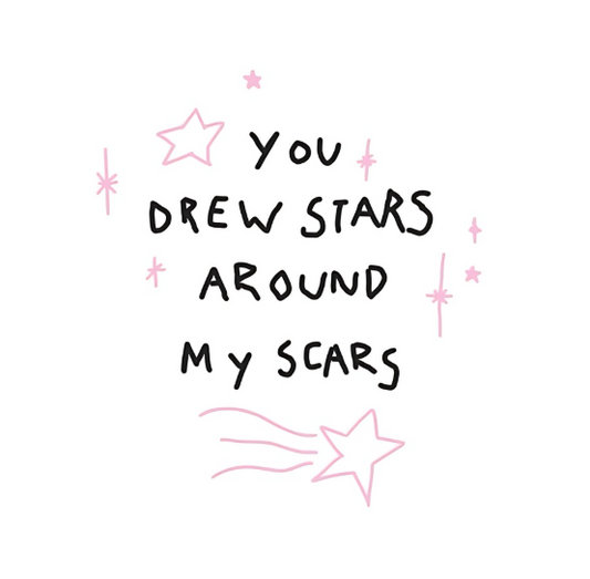 You Stars Around My Scars sticker
