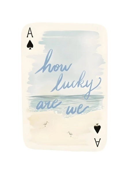 How Lucky Are We sticker