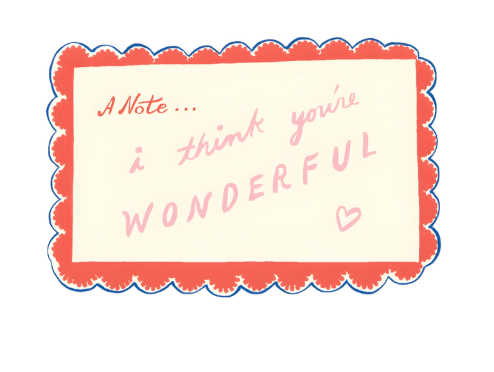 I think you're wonderful sticker