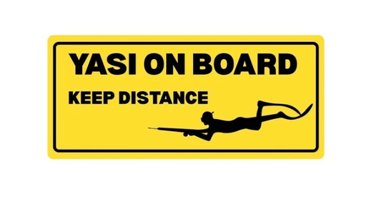 Yasi on Board sticker